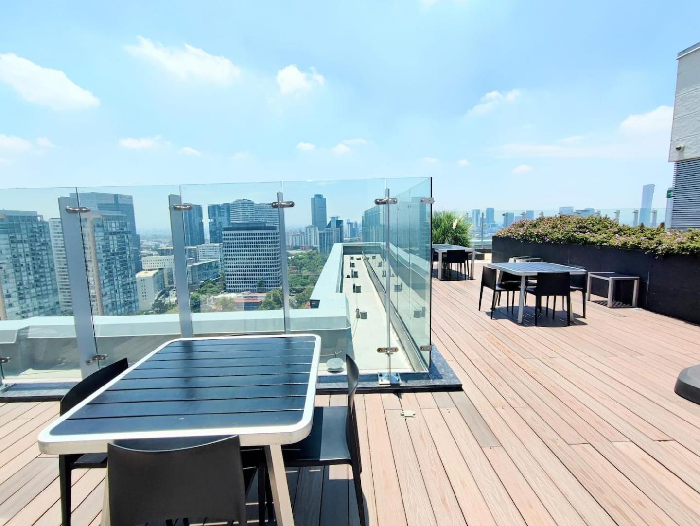 Luxurious High-Rise Hs Wifi, Amazing City Views Mexikóváros Kültér fotó